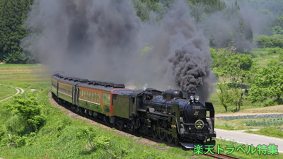 蒸気機関車の絶景 TOP10